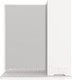 Миниатюра изображения товара Шкаф с зеркалом для ванной Какса-А Моника 62 б/о (правый)