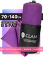 Миниатюра изображения товара Полотенце Clam P01006 70x140 (фиолетовый)