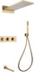 Миниатюра изображения товара Душевая система со смесителем Abber Daheim AF8253G (золото матовое)