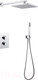 Миниатюра изображения товара Душевая система со смесителем Abber Wasser Insel AF8051 (хром)