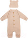 Миниатюра изображения товара Комплект одежды для малышей Amarobaby Fashion / AB-OD21-FS5001/03-56 (бежевый, р. 56)