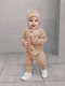 Миниатюра изображения товара Комплект одежды для малышей Amarobaby Fashion / AB-OD21-FS5001/03-56 (бежевый, р. 56)