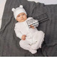 Миниатюра изображения товара Набор на выписку Amarobaby Newborn / AB-OD22-NB17/19-62 (голубой, р.62-68)