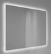 Миниатюра изображения товара Зеркало Raval Kvadro 100 / Kvdr.02.100/W/RL (с подсветкой и часами)