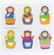 Миниатюра изображения товара Развивающая игра Простые правила Матрешкино / ПП20005