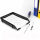 Миниатюра изображения товара Лоток для бумаг Brauberg Classic / 237285 (черный)