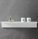 Миниатюра изображения товара Полка для ванной Abber Stein AS1654 (белый)