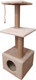 Миниатюра изображения товара Комплекс для кошек Bast КОТтедж (джут, бежевый)