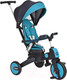 Миниатюра изображения товара Трехколесный велосипед с ручкой Pituso Leve Lux / S03-2-Ice (синий)