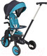 Миниатюра изображения товара Трехколесный велосипед с ручкой Pituso Leve Lux / S03-2-Ice (синий)