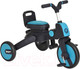 Миниатюра изображения товара Трехколесный велосипед с ручкой Pituso Leve Lux / S03-2-Ice (синий)