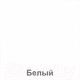 Миниатюра изображения товара Комод Кортекс-мебель Бари 80 5ш (белый/белый/белый)