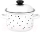 Миниатюра изображения товара Кастрюля Лысьвенские эмали Black Dots С-1612АП2/4