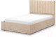 Миниатюра изображения товара Полуторная кровать Аквилон Рица-1 12 ПМ (веллюкс крем)