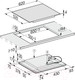 Миниатюра изображения товара Индукционная варочная панель Miele KM 7564 FL