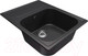 Миниатюра изображения товара Мойка кухонная Mixline ML-GM18 551978 (ультра-черный)