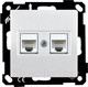 Миниатюра изображения товара Розетка Mutlusan Elitra 2270 138 0101 (белый)