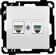 Миниатюра изображения товара Розетка Mutlusan Elitra 2270 139 0101 (белый)