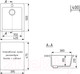 Миниатюра изображения товара Мойка кухонная Mixline ML-GM14 551903 (темно-серый)