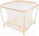 Миниатюра изображения товара Игровой манеж GLOBEX Квадрат / 1103/01 (бежевый)