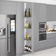 Миниатюра изображения товара Бутылочница Starax Nova 150 S-2918-A (правое крепление, антрацит)