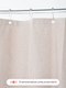 Миниатюра изображения товара Шторка-занавеска для ванны Home One Linen 180x200 / 412879 (капучино)