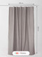 Миниатюра изображения товара Шторка-занавеска для ванны Home One Linen 180x200 / 412876 (серый)