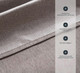 Миниатюра изображения товара Шторка-занавеска для ванны Home One Linen 180x200 / 412876 (серый)