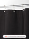 Миниатюра изображения товара Шторка-занавеска для ванны Home One Linen 180x200 / 412878 (черный)