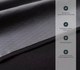 Миниатюра изображения товара Шторка-занавеска для ванны Home One Linen 180x200 / 412878 (черный)