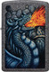 Миниатюра изображения товара Зажигалка Zippo Fiery Dragon / 49776 (серый)