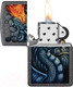 Миниатюра изображения товара Зажигалка Zippo Fiery Dragon / 49776 (серый)