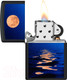 Миниатюра изображения товара Зажигалка Zippo Moon Sunset / 49810 (черный)