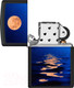 Миниатюра изображения товара Зажигалка Zippo Moon Sunset / 49810 (черный)