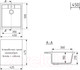Миниатюра изображения товара Мойка кухонная Mixline ML-GM28 552096 (черный)