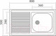 Миниатюра изображения товара Мойка кухонная Mixline R 503443