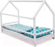 Миниатюра изображения товара Каркас кровати детской Бельмарко Svogen домик Монтессори / 700 (белый)