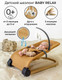 Миниатюра изображения товара Детский шезлонг Amarobaby Baby relax / AB22-25BR/03 (бежевый)