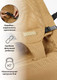 Миниатюра изображения товара Детский шезлонг Amarobaby Baby relax / AB22-25BR/03 (бежевый)