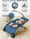 Миниатюра изображения товара Детский шезлонг Amarobaby Baby relax / AB22-25BR/19 (голубой)