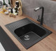 Миниатюра изображения товара Мойка кухонная Mixline ML-GM18 551970 (черный)