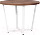 Миниатюра изображения товара Обеденный стол Millwood Лофт Орлеан Л D100x75 (дуб табачный Craft/металл белый)