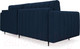 Миниатюра изображения товара Диван угловой Mebel-Ars Маркфул/Флорент (темно-синий Luna 034)