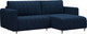 Миниатюра изображения товара Диван угловой Mebel-Ars Маркфул/Флорент (темно-синий Luna 034)