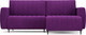 Миниатюра изображения товара Диван угловой Mebel-Ars Маркфул/Флорент (фиолетовый)