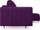 Миниатюра изображения товара Диван угловой Mebel-Ars Маркфул/Флорент (фиолетовый)