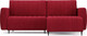 Миниатюра изображения товара Диван угловой Mebel-Ars Маркфул/Флорент (кордрой красный)