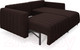 Миниатюра изображения товара Диван угловой Mebel-Ars Маркфул/Флорент (велюр шоколад НВ-178 16)