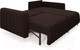 Миниатюра изображения товара Диван угловой Mebel-Ars Маркфул/Флорент (велюр шоколад НВ-178 16)