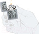 Миниатюра изображения товара Зажигалка Zippo Lucky 7 / 49294 (серебристый)